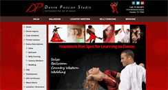 Desktop Screenshot of dance-passion.com
